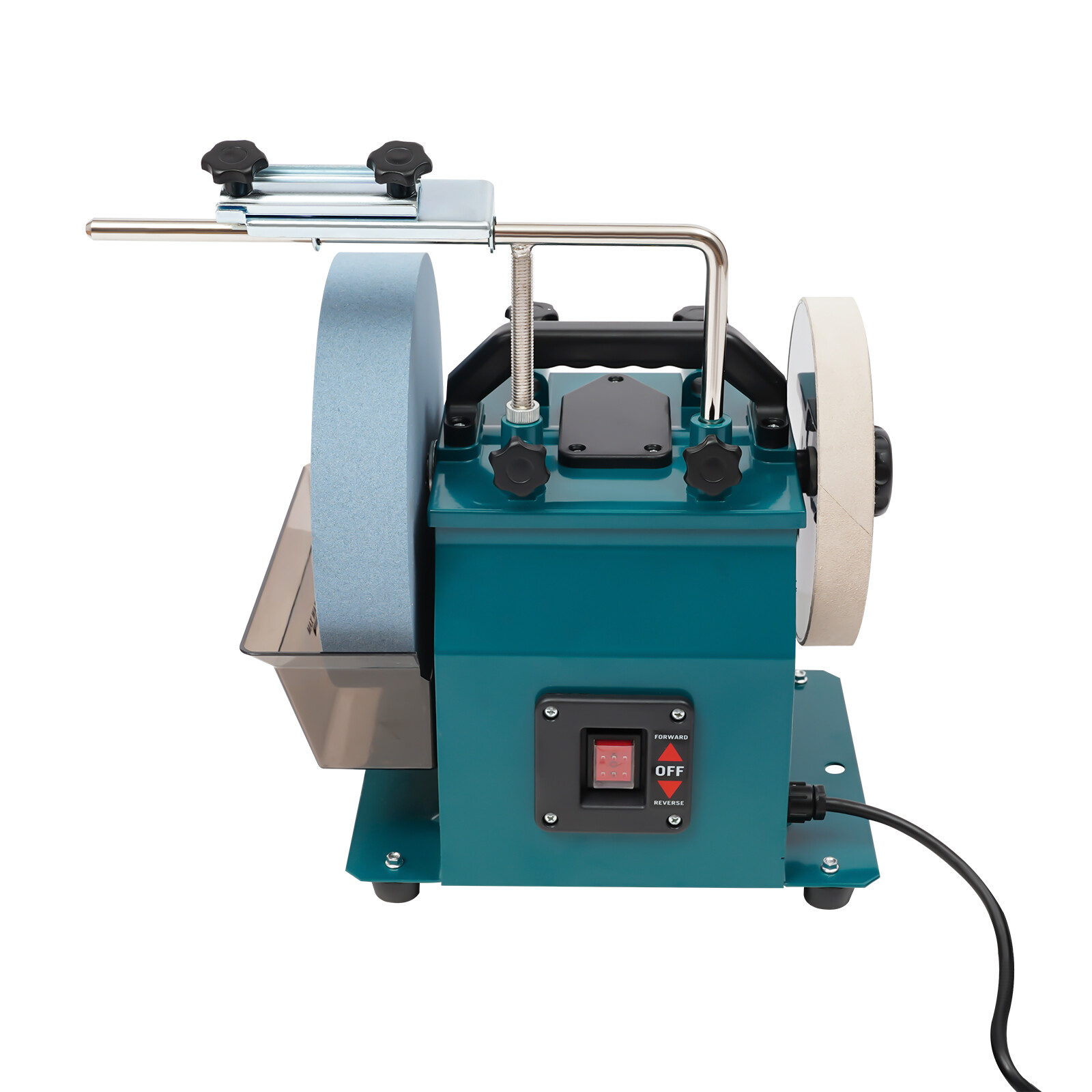 Knife Sharpening Machine 10-Inch Two-Direction Water Cooled Wet & Dry Sharpener