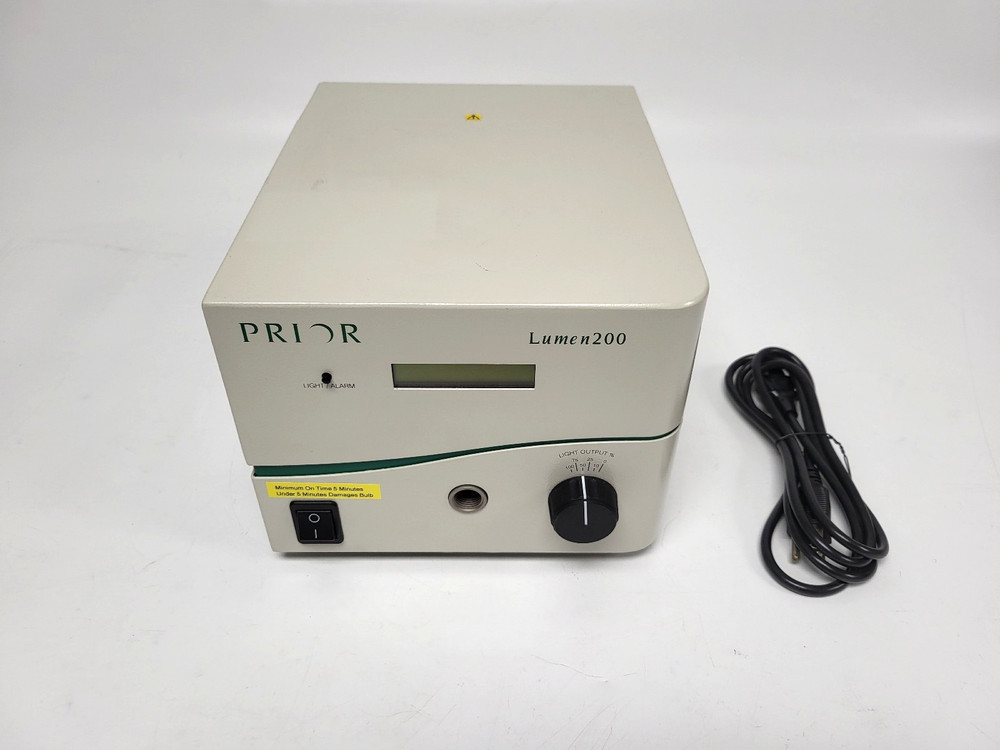 Prior Lumen 200 Fluorescence Light Source Illuminator (483 Hours)