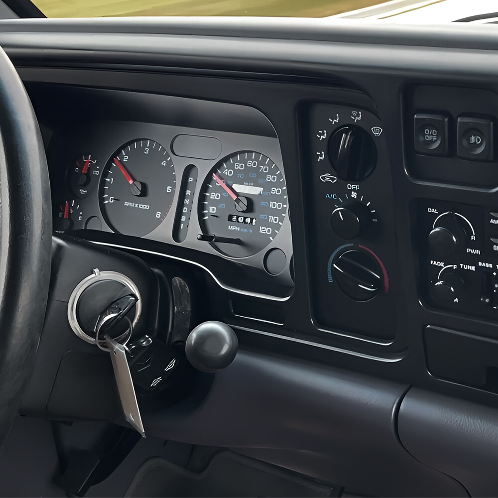 For 94-97 Dodge Ram 1500 2500 3500 Climate Heater Temperature Control A/C Knobs