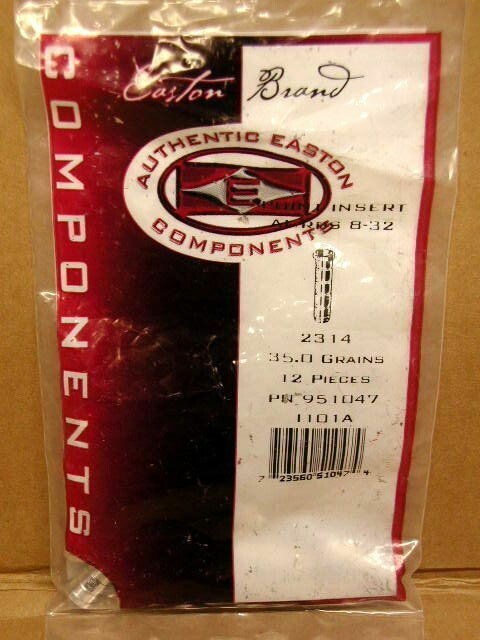 Easton Precision AL/RPS Point Inserts - 2314 - New Pack