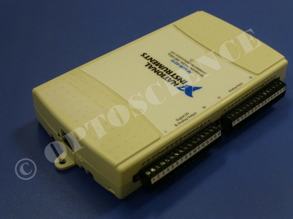 National Instruments USB-6215 Data Acquisition Card, NI DAQ, Multifunction