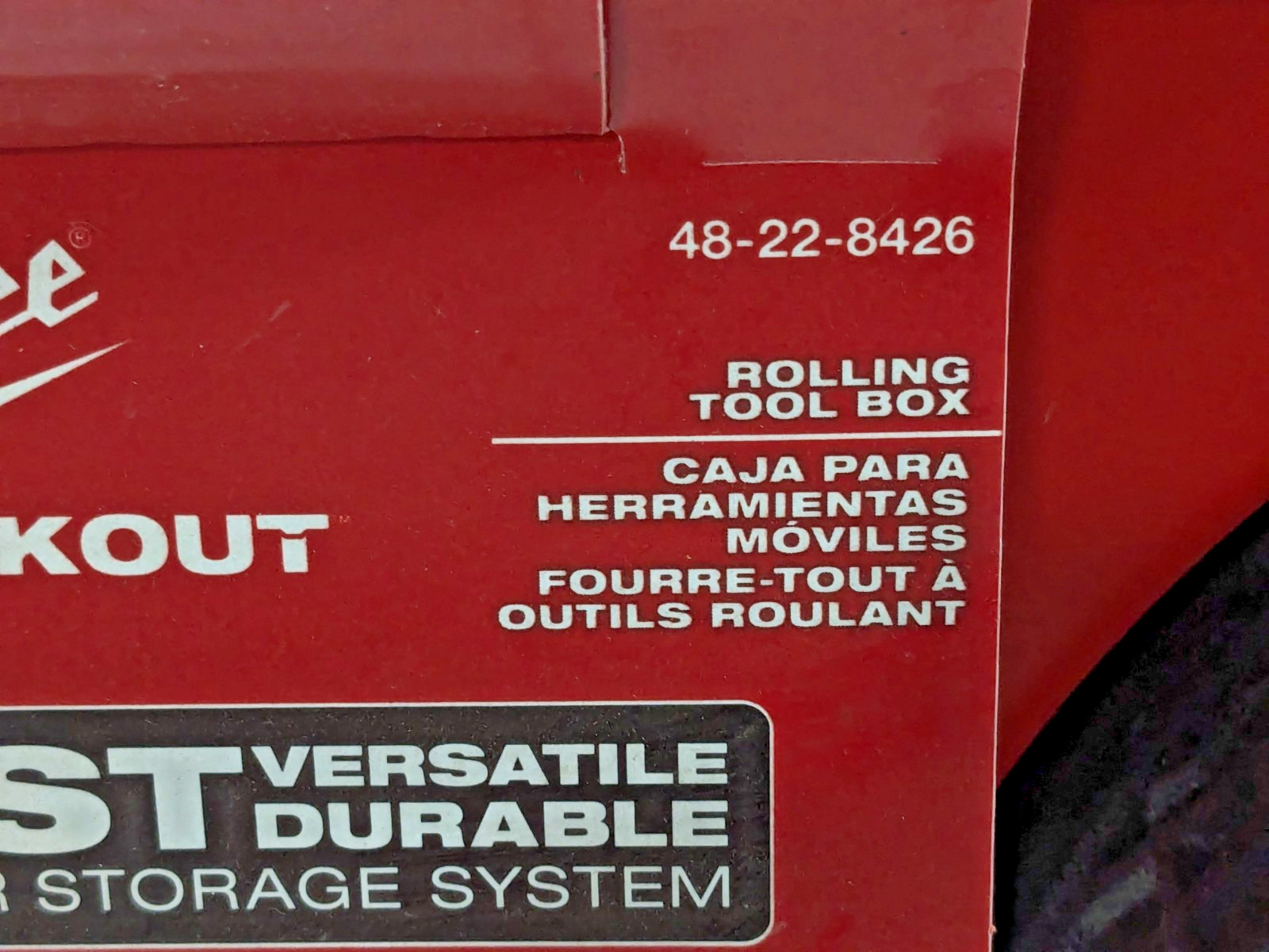 Milwaukee PACKOUT Rolling Tool Box 48-22-8426
