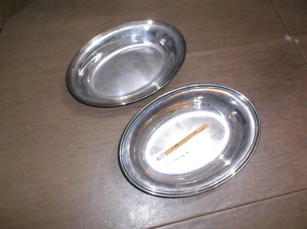Vintage Gorham Silverplate 2 Piece Oval Covered Vegetable Serving Dish #YC426/4