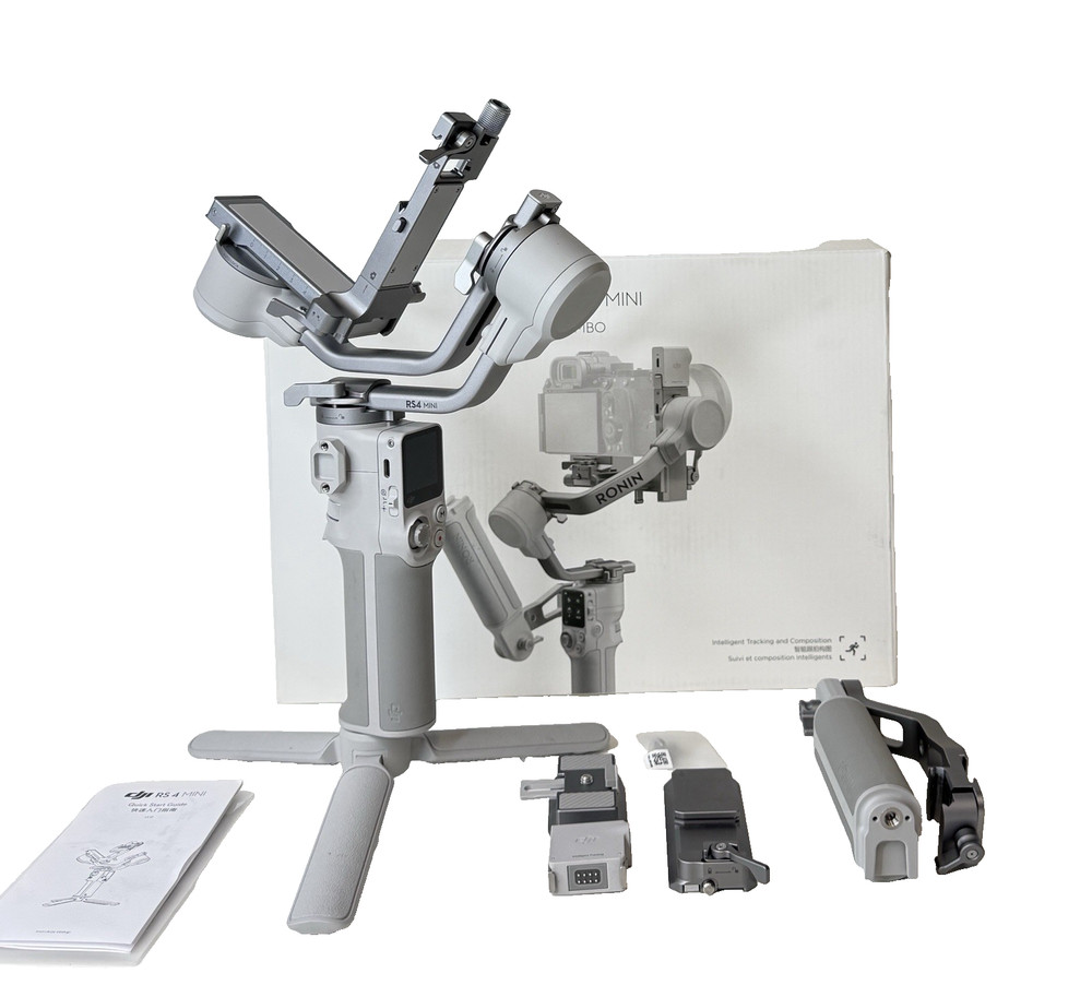 DJI RS 4 Mini Combo 3-Axis Gimbal Stabilizer - Gray