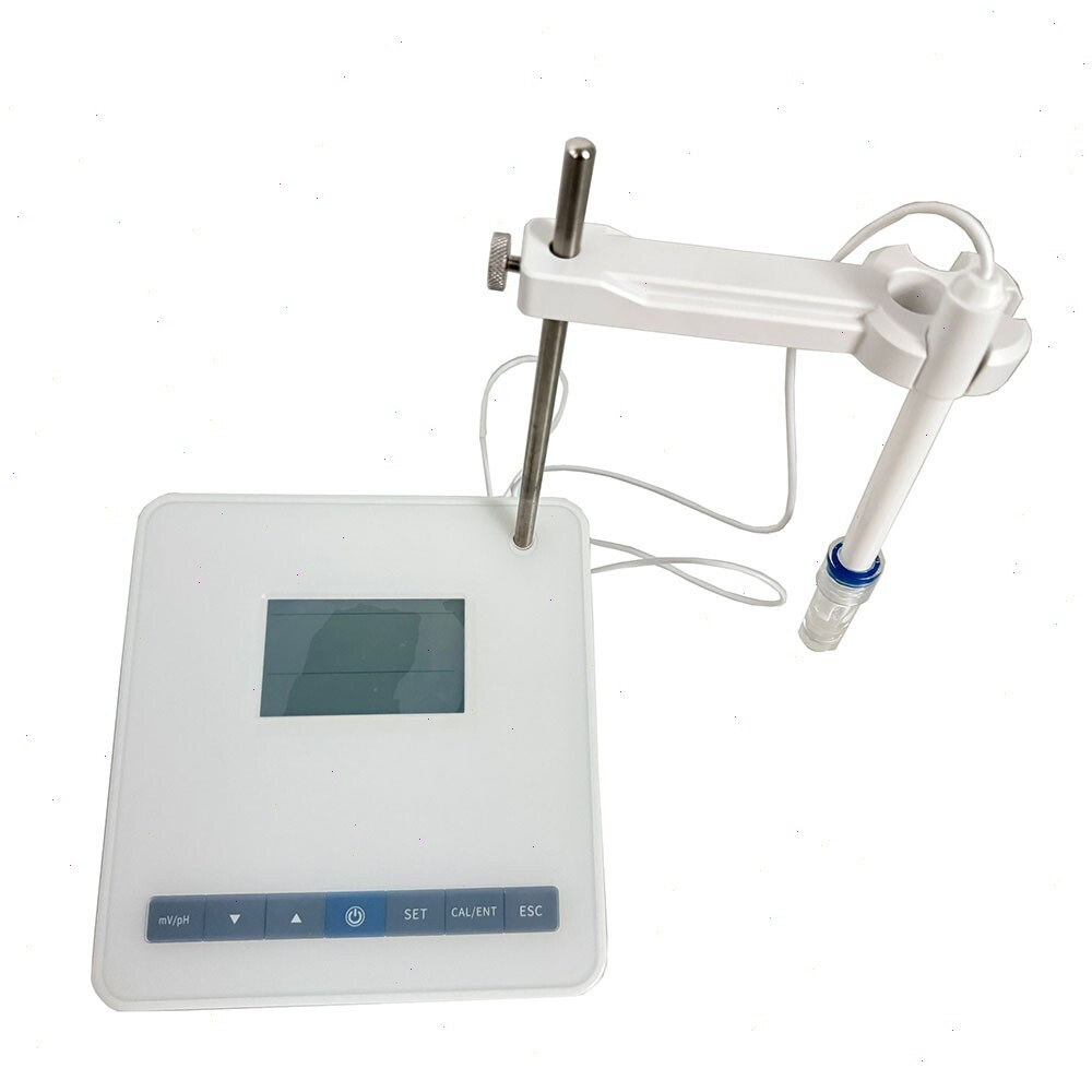 Lab PH Meter Benchtop Acidity Meter with PH Buffer Powder Range -1800~1800