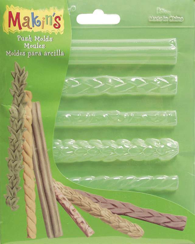 Makin's Clay Push Molds Borders