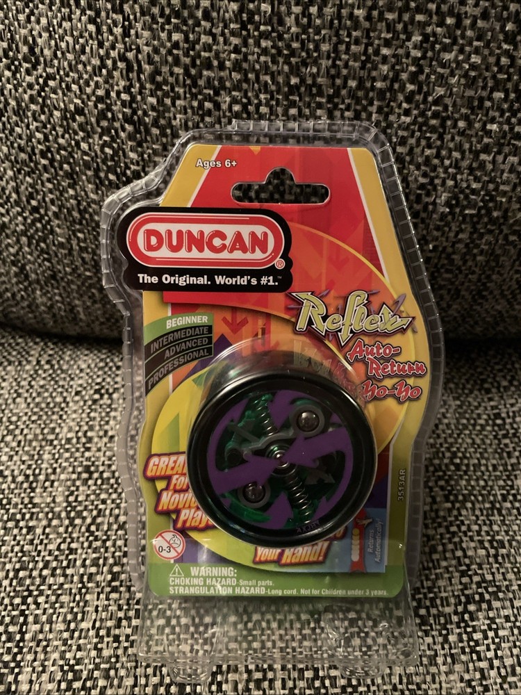Duncan Toys Reflex Auto Return Yo-Yo, Beginner String Trick Yo-Yo, Green