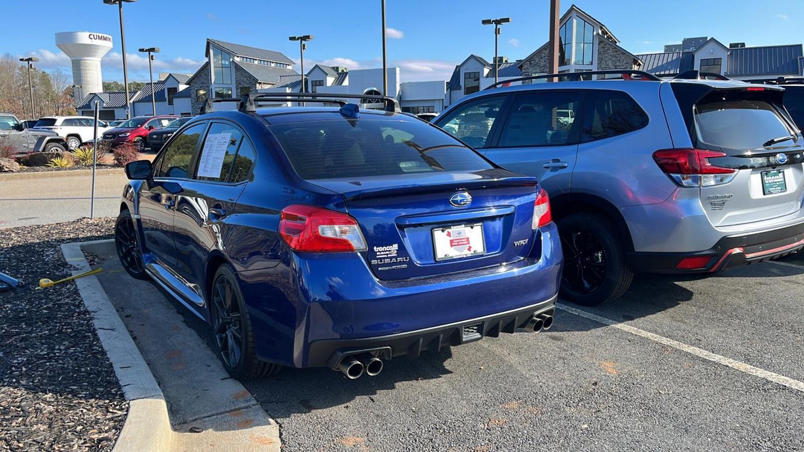 For Subaru WRX (2019-2026) Roof Rack Cross Bar Fix Point, Black