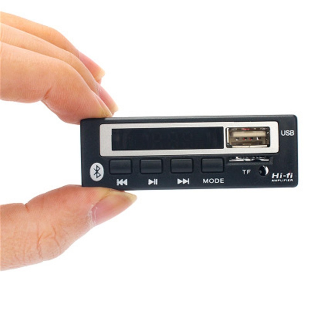 Bluetooth Function MP3 WMA WAV Decoder Board Car Audio FM Radio Stereo Module d