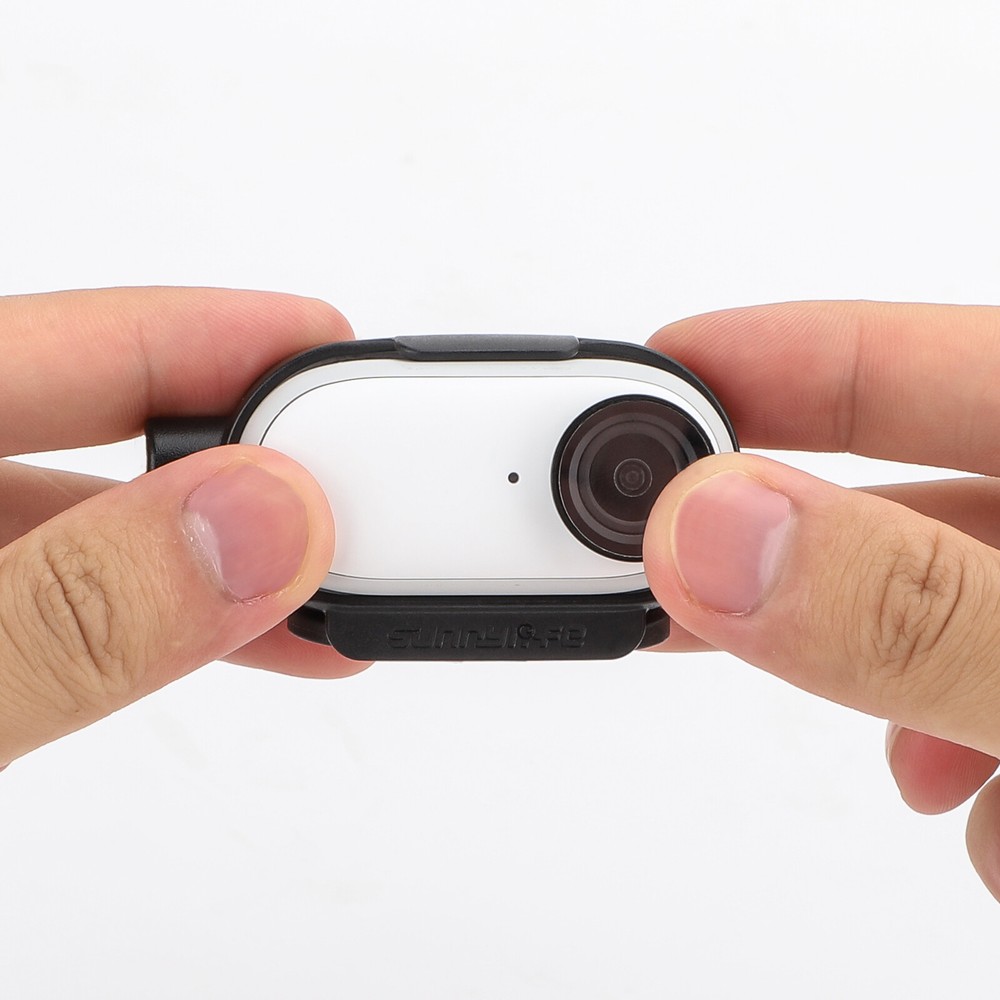 Plastic Accessory Mount Frame Camera Holder w/ Adapter for Insta360 Go 3 Camera