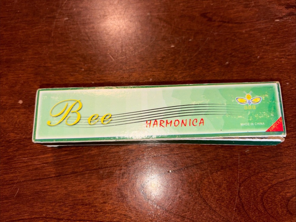 Bee Tremolo Harmonica. New With Box. 24 Hole