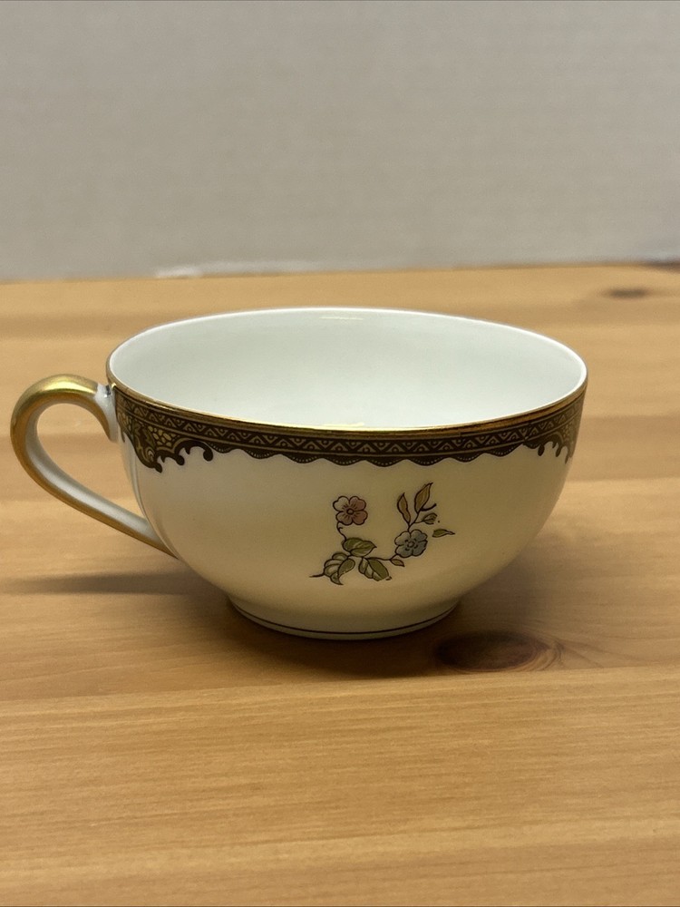 Noritake Navarre Flat Cup And Saucers