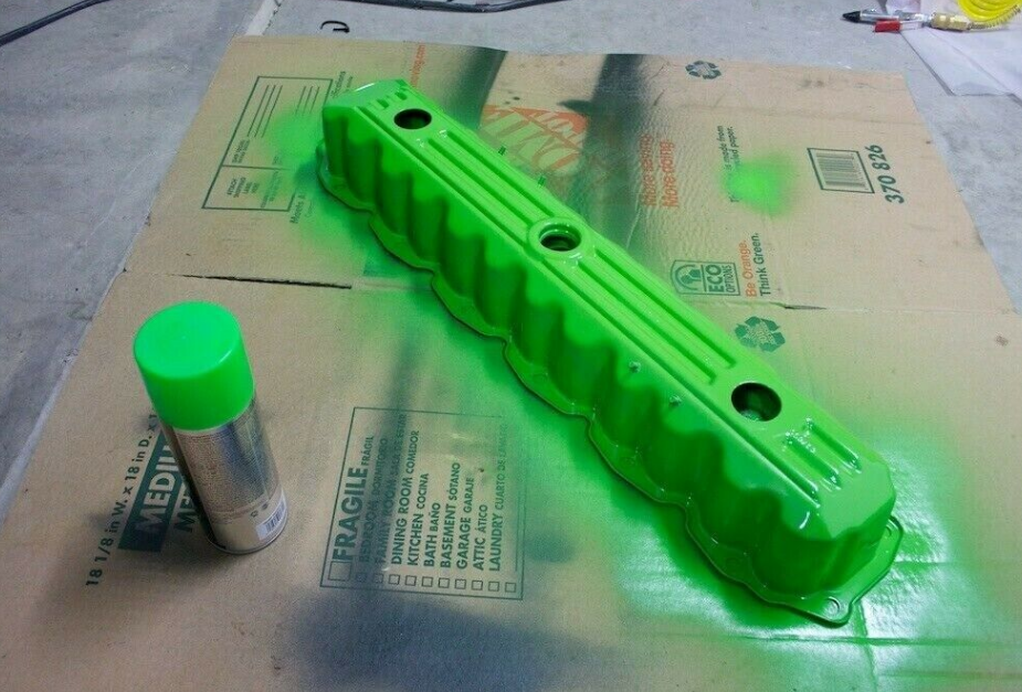 Lime Green Coating Spray Can Brake Caliper Engine Custom Ceramic Paint High Temp