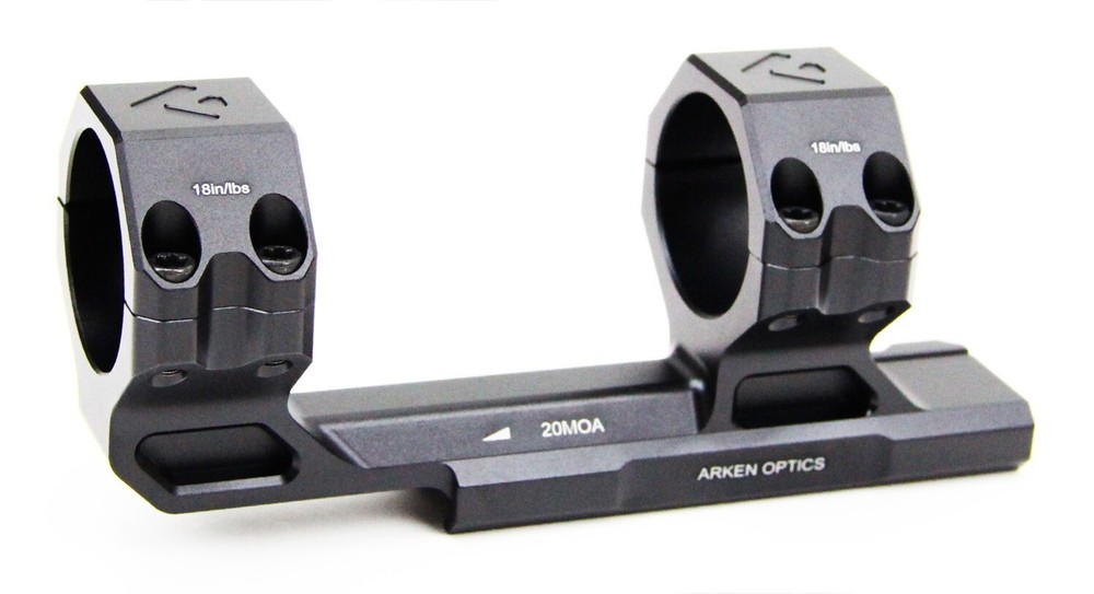 Arken Optics Rigid Precision Scope Mount - 34mm 20 MOA