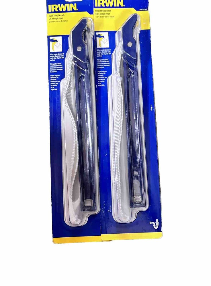 Irwin Nylon Strap Wrench 2pk
