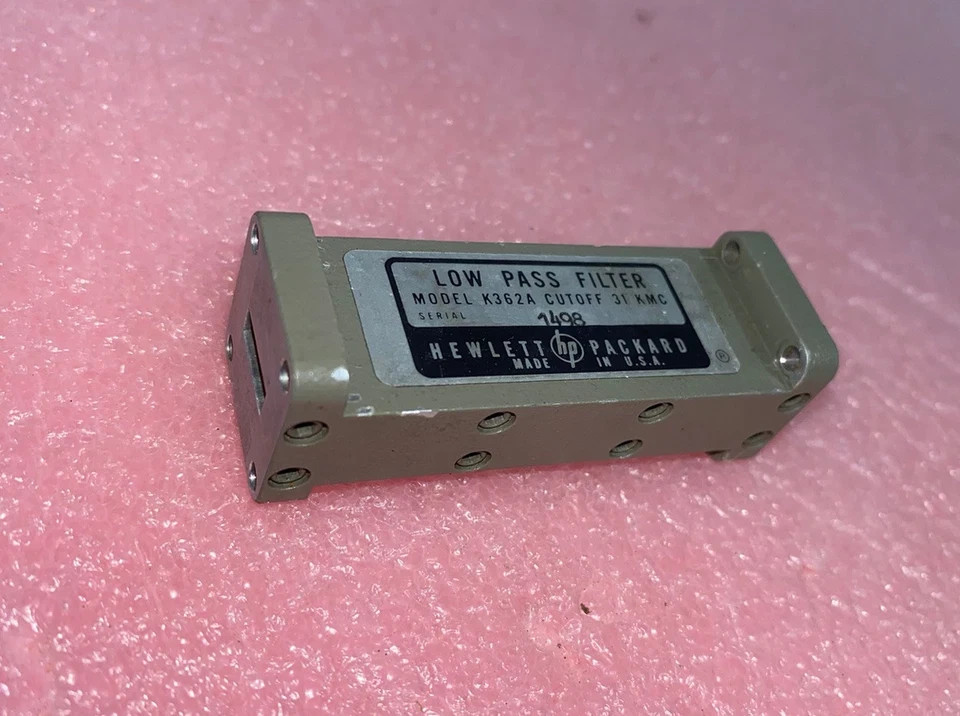 HP K362A LOW PASS FILTER 31GHz Wr 42 Mint