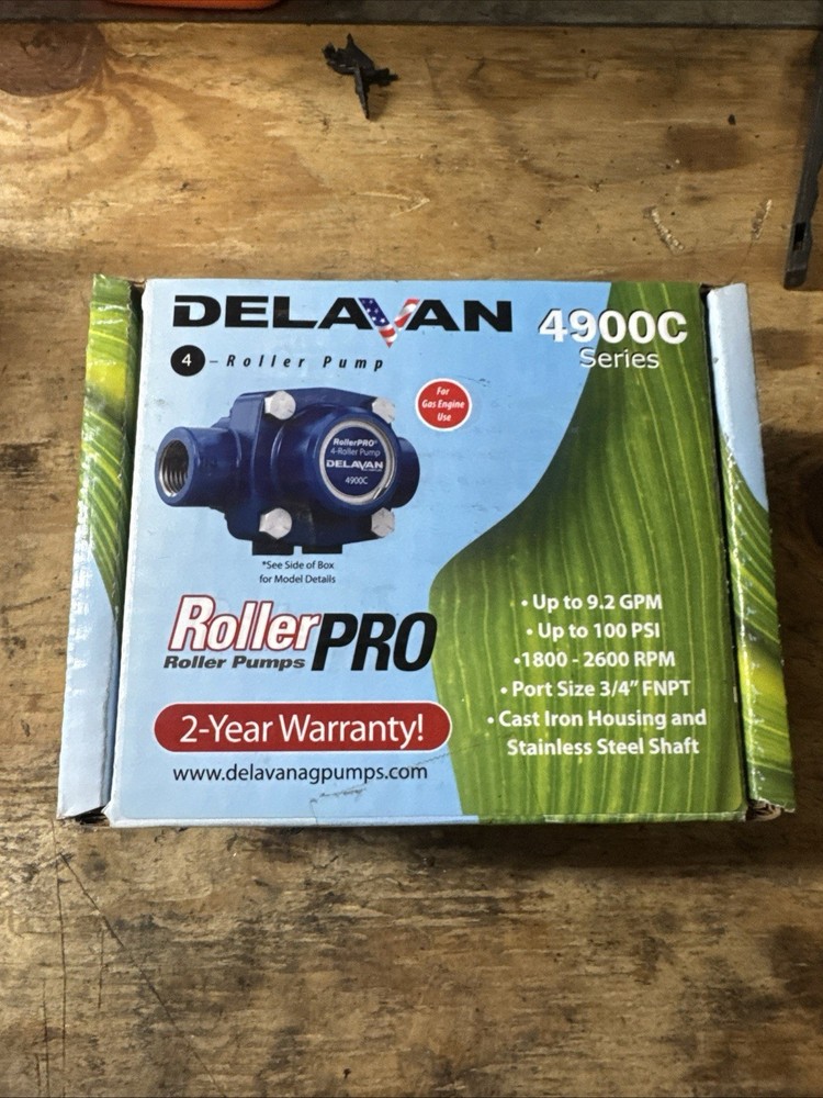 Delavan 4900c Series 4 Roller Pump
