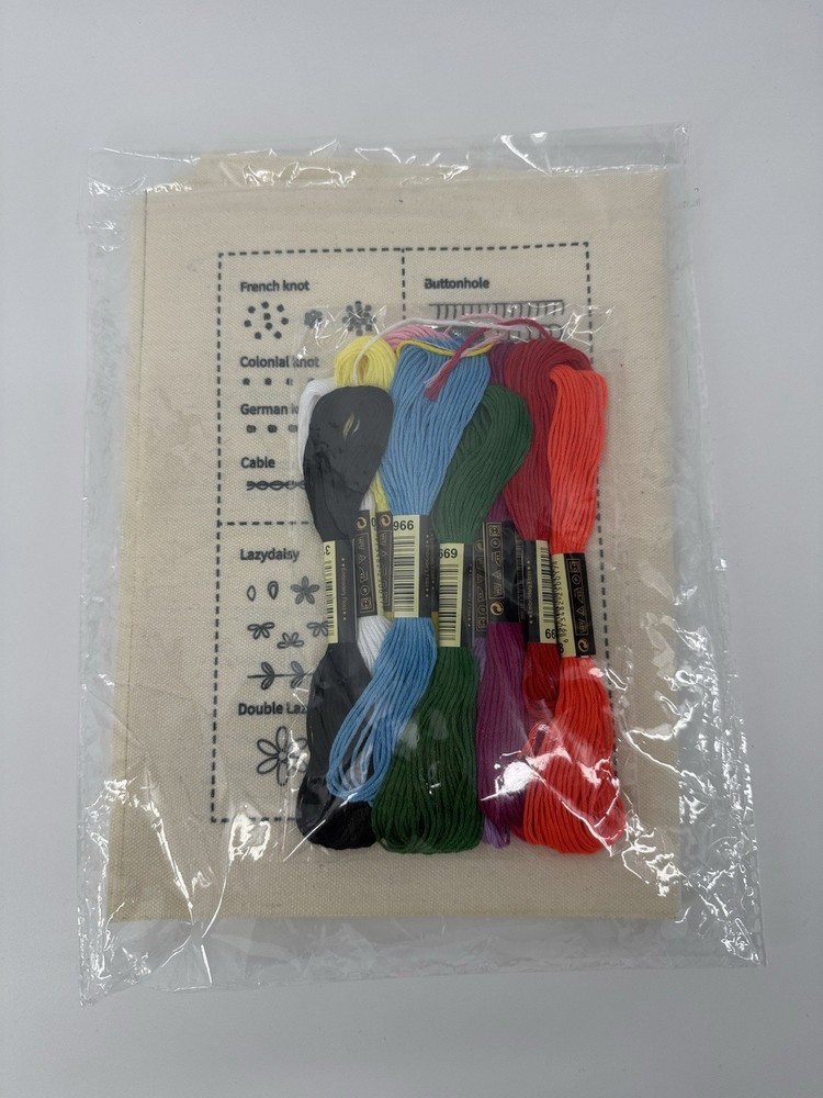 Embroidery Stitch Guide Booklet