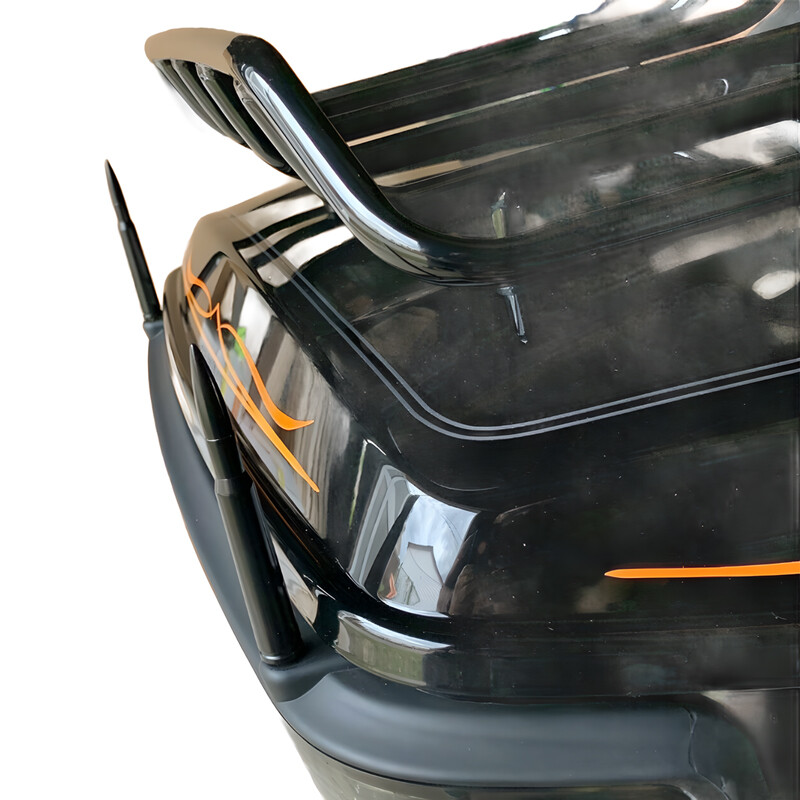 5" 50 CAL BULLET ANTENNA BLACK FIT FOR HARLEY DAVIDSON STREET GLIDE