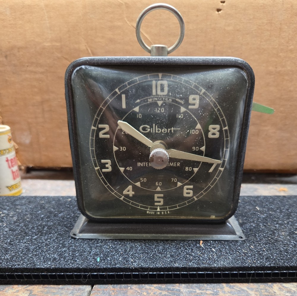 Vintage Gilbert Interval Clock Timer USA Made