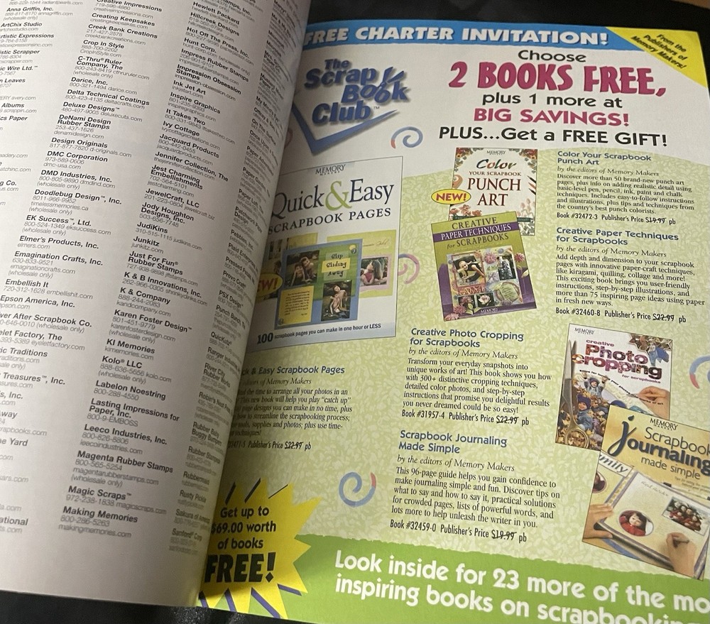Memory Makers The First Source For Scrapbook Ideas No. 41 Magazine