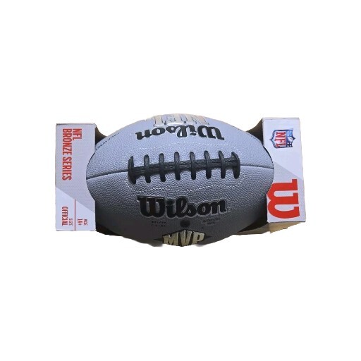 WILSON NFL MVP Football NFL MVP, Grey, Official