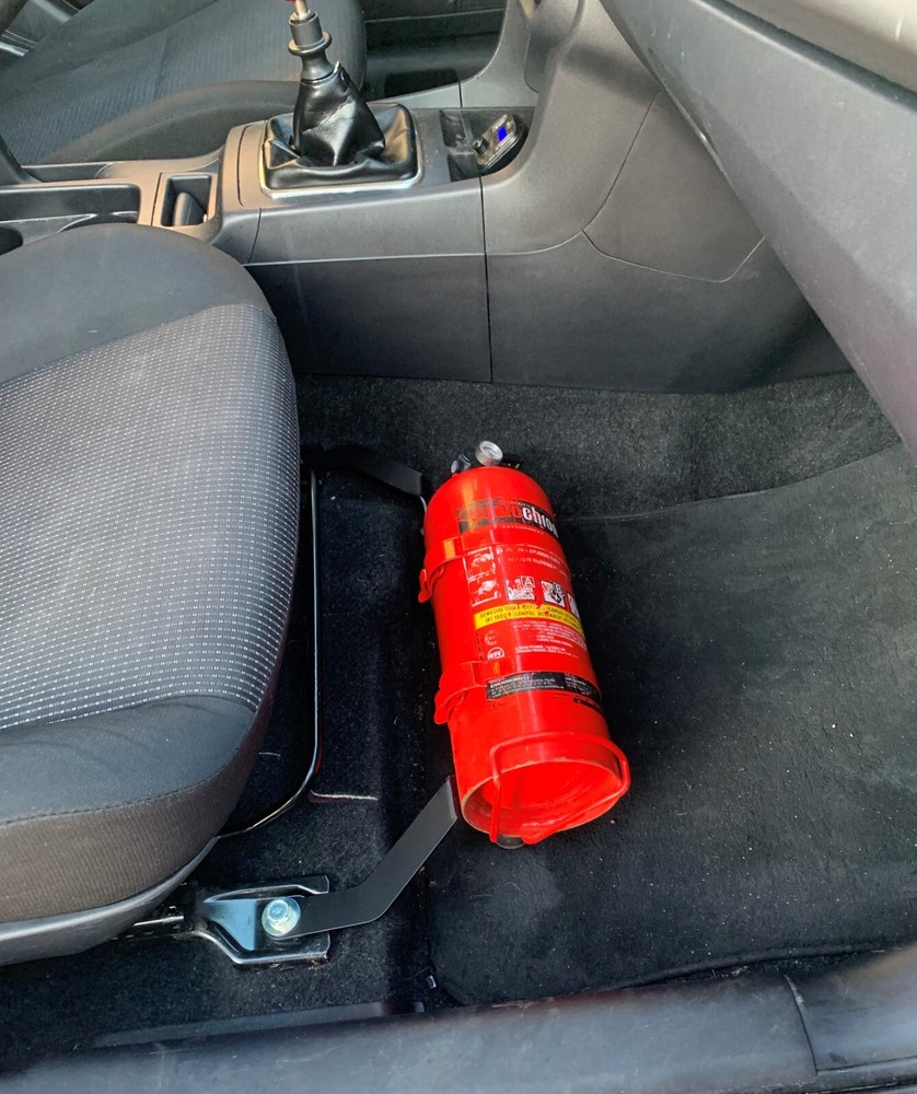 For Mitsubishi Lancer Evolution X fire extinguisher bracket