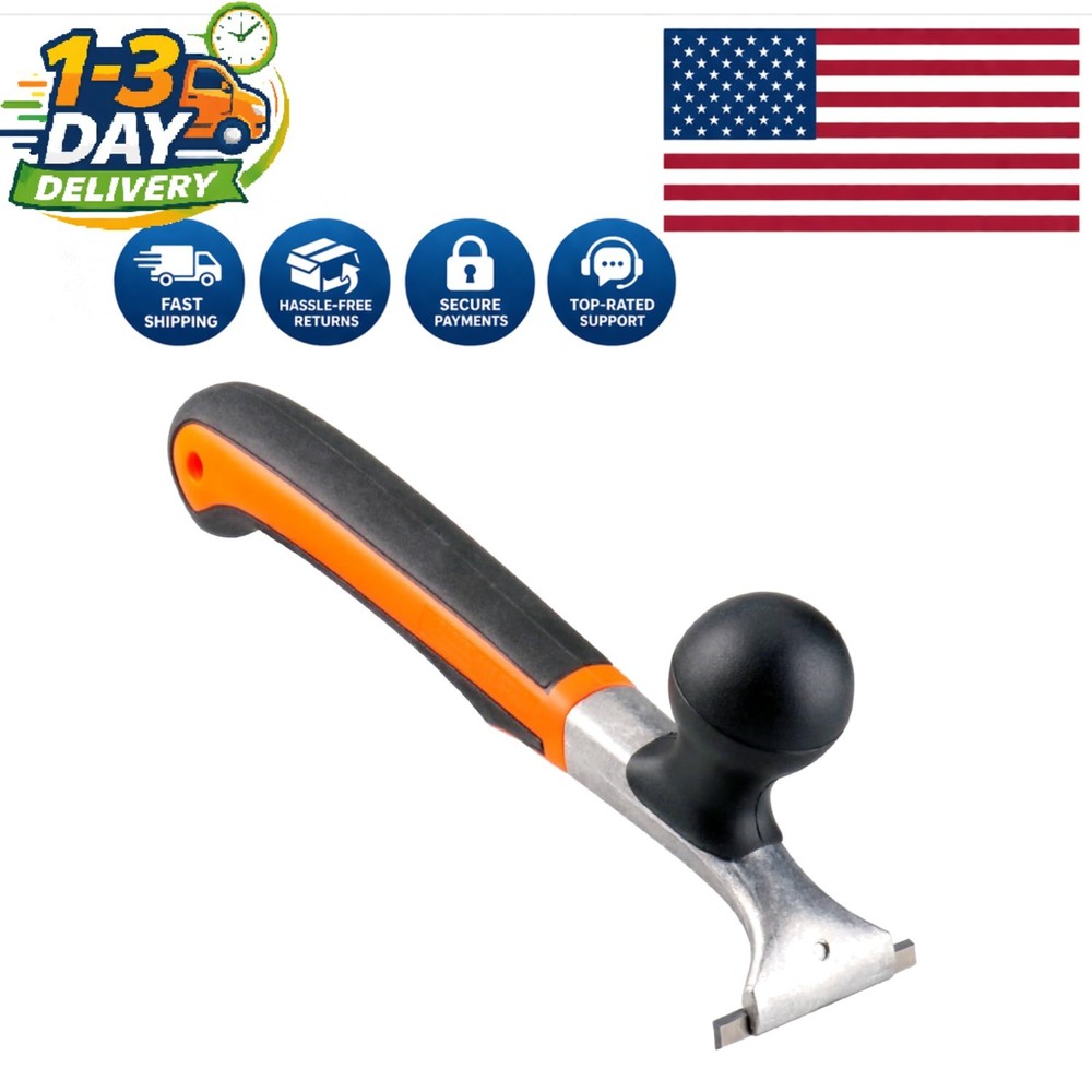 Ergonomic 2-1/2” Tungsten Carbide Scraper - Versatile Tool for Efficient Removal