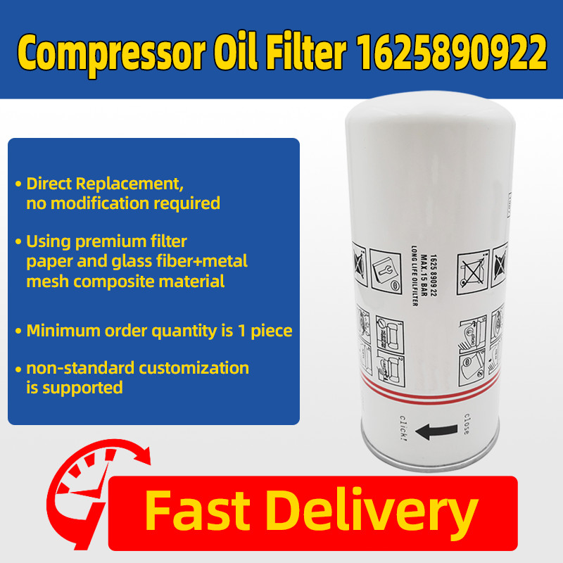 1625890922 Snap-in Oil Filter Replacement for air Compressor