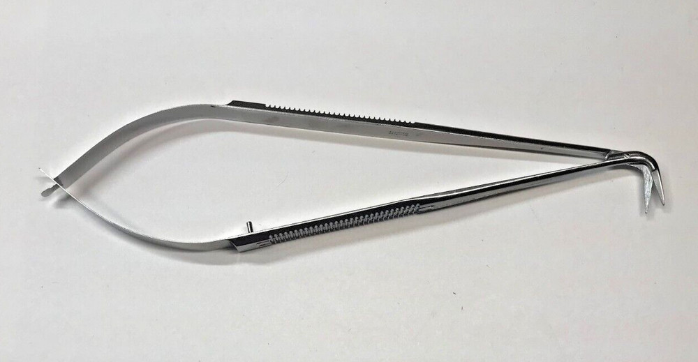 V. Mueller CH07456 Jacobson Spring-Handled Scissors, 90º Angled, 6.5"