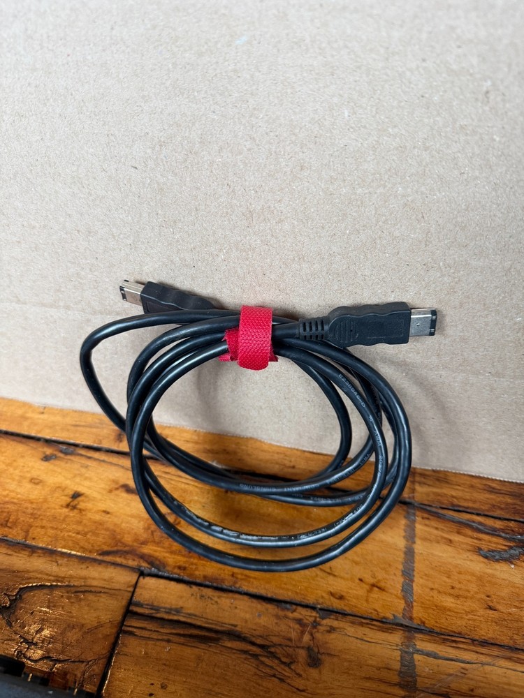 MOTU 828 MK1 Firewire Audio Interface Rack Mount with Cables Tested Working