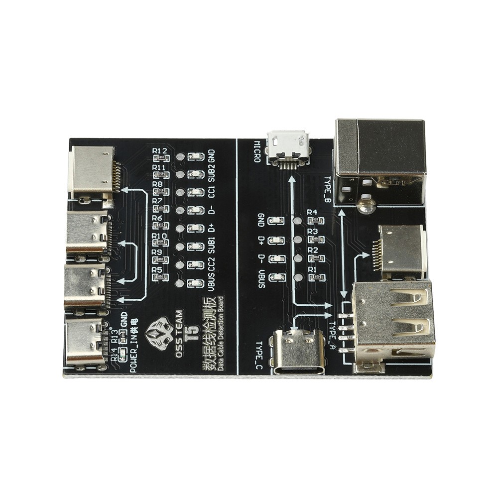 Multi-Interface Cable Testing Module Data Cable Test Board Anomaly Rapid Detect