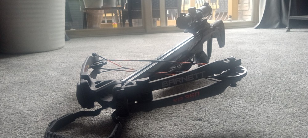 barnett xp 350 crossbow with scope