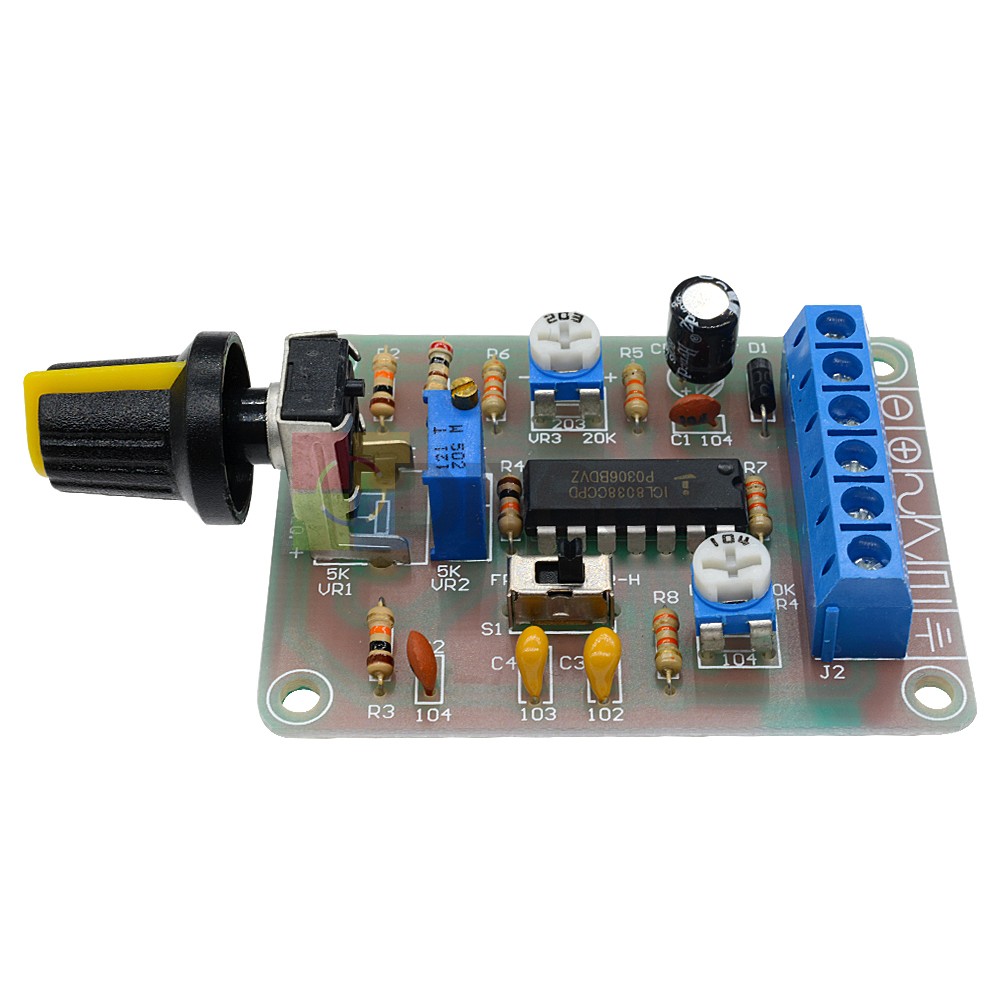 ICL8038 Monolithic Function Signal Generator Module Sine Square Triangle Welded