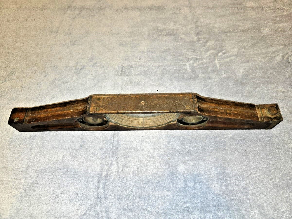 Very Rare Hight Micrometer Level Gravity Inclinometer 24"