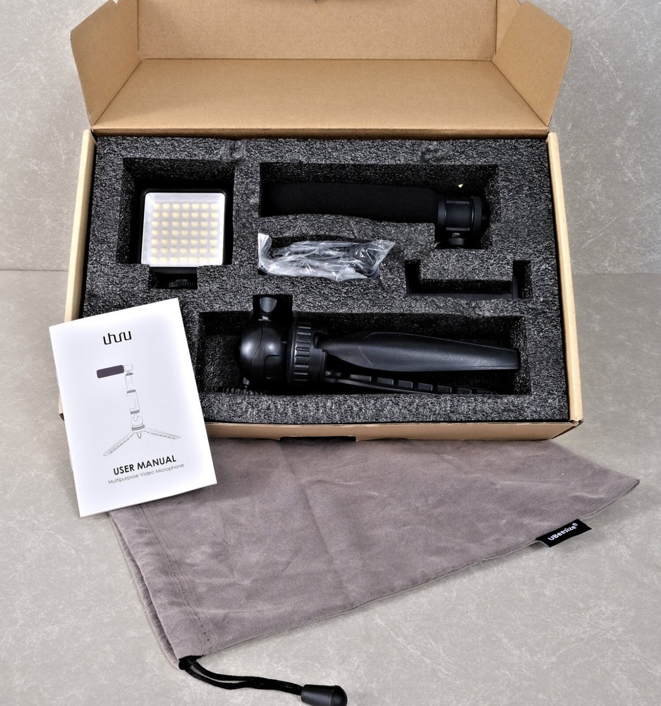 Multipurpose Smart Phone Camera Vlog Microphone UCM-11P, Open Box