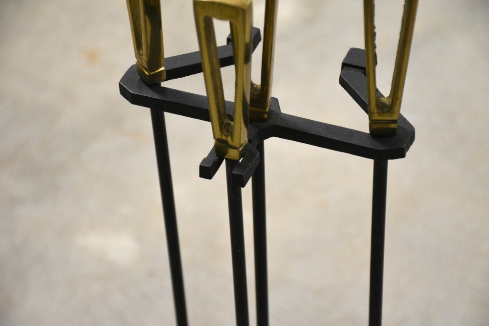 Donald Deskey Fireplace Tool Set
