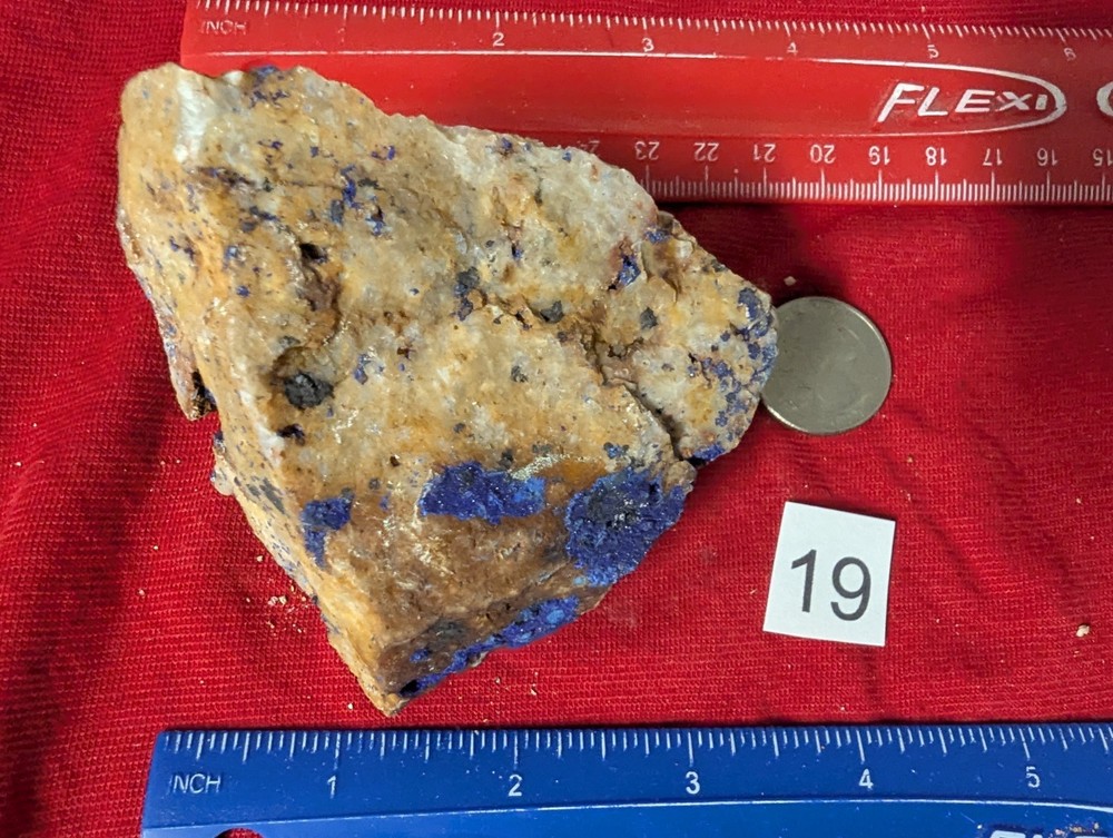 Azurite 0.59 pound lbs Crystal Gemstone
