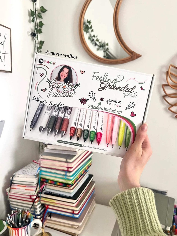 Pentel Feeling Grounded Journaling Pack