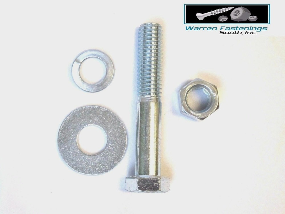 2000 Piece Grade 5 Coarse Thread Bolt, Nut, Flat And Lock Washer Assortment