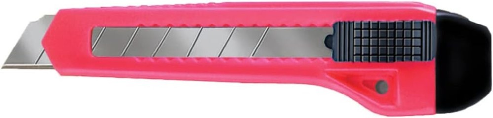 Durable 18mm Snap-Off Knives, 25-Pack