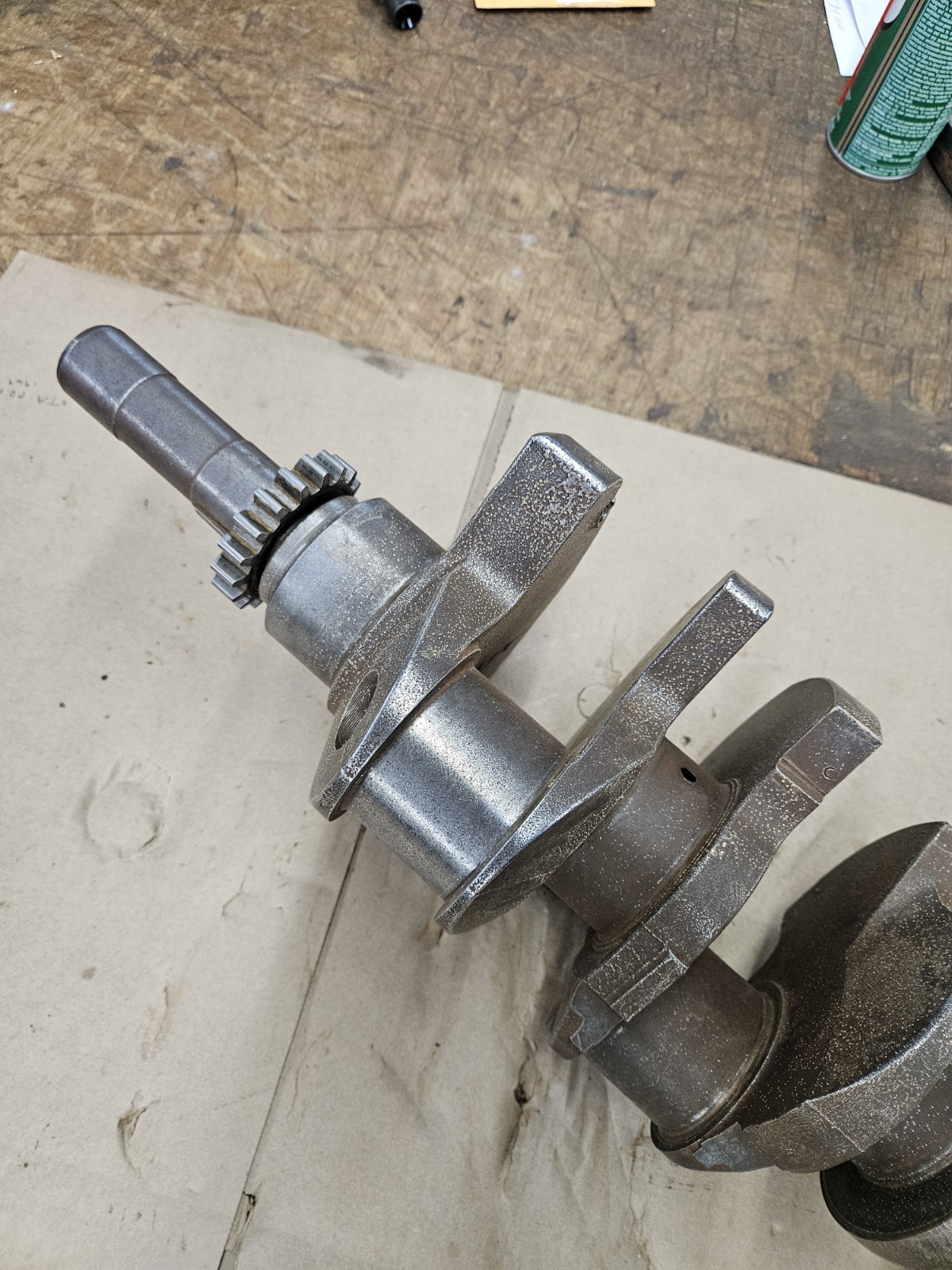 1969 1970 OEM Ford 428 CJ 1UB Cobra Jet Crankshaft 1UB Crank, STANDARD MAIN/ROD