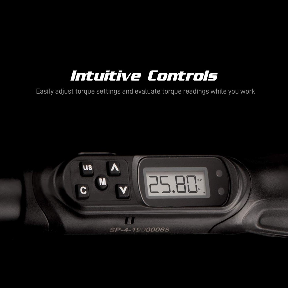 Capri Tools Digital Torque Screwdriver, Dual Dir