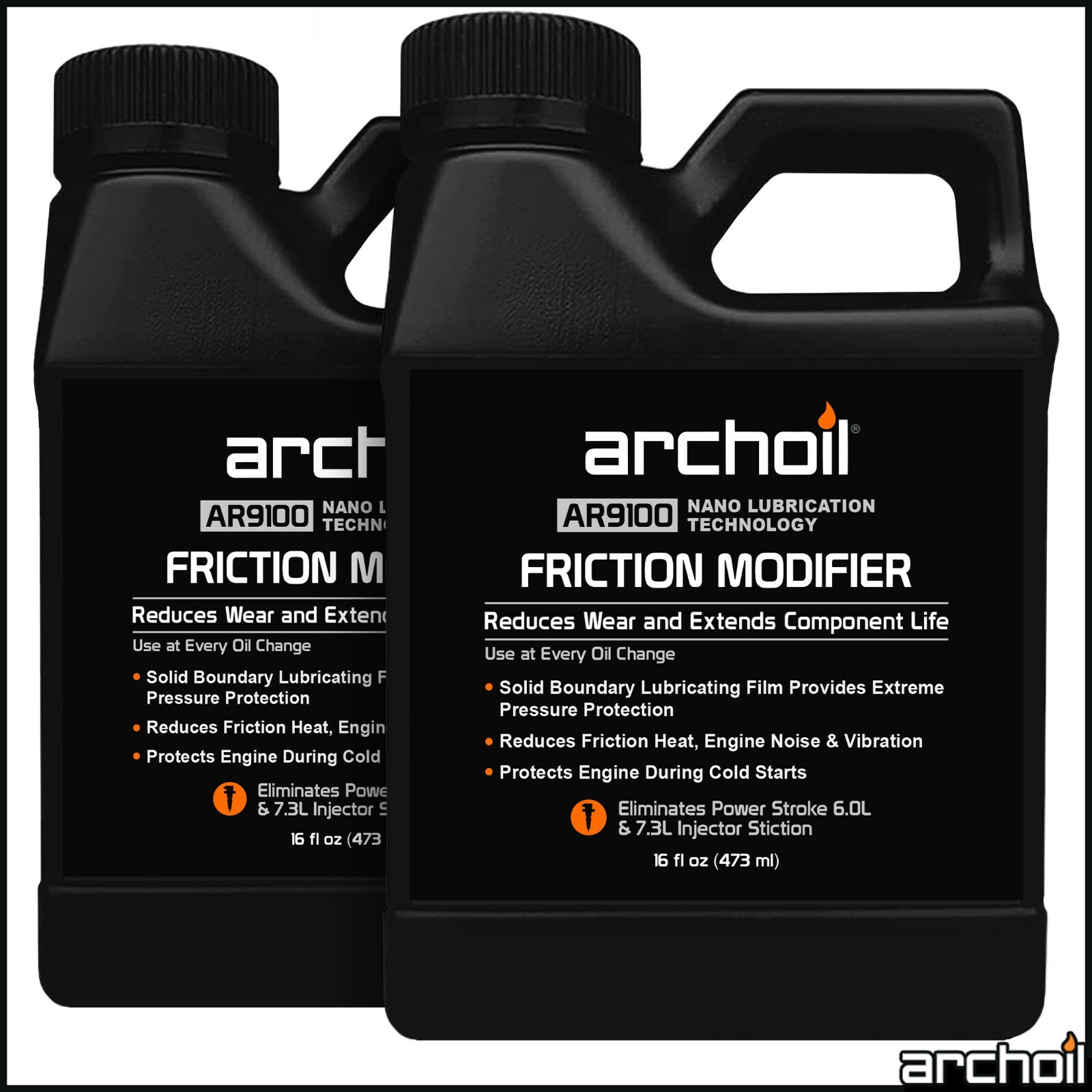 Archoil AR9100 Friction Modifier VALUE PACK - 2 x 16oz AR9100 - PowerStroke Fix