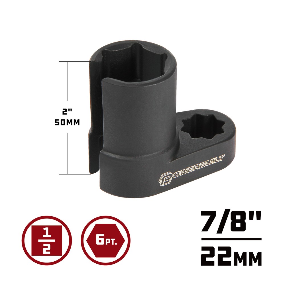 Powerbuilt Oxygen Sensor Socket Kit - 648625