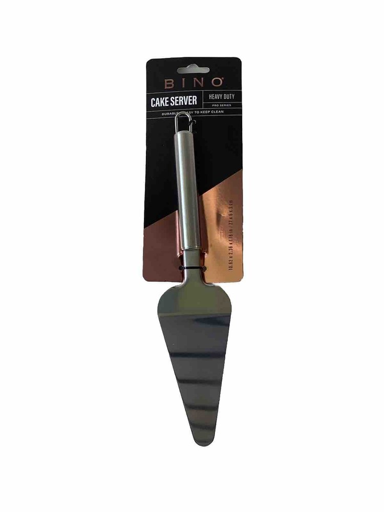 Bino - Heavy Duty Cake Server Silver