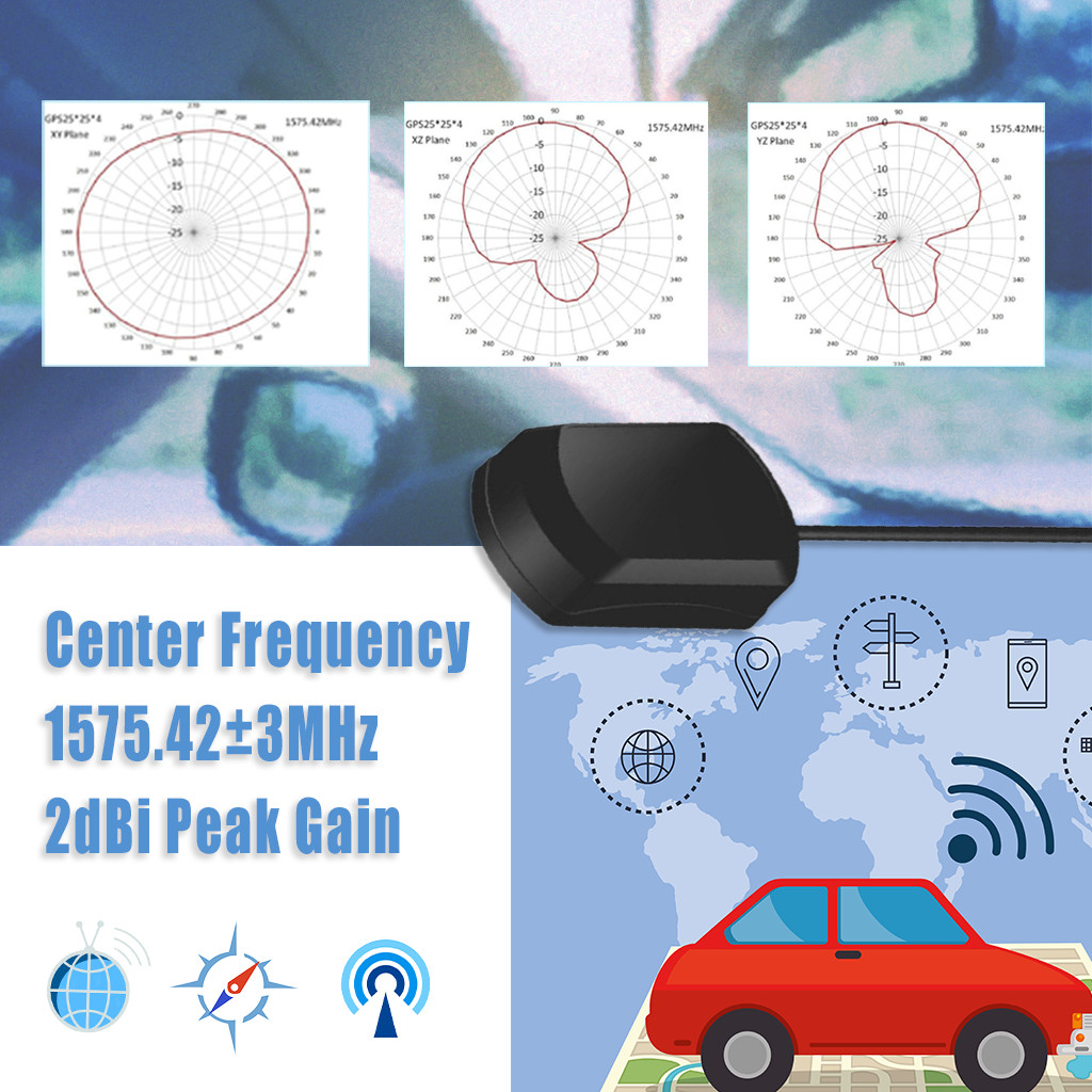 For Ford Sync 3 Upgrade Stereo GPS 1575.42 FAKRA C Aerial GPS Antenna Navigation