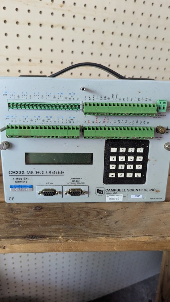 *UNTESTED* Campbell Scientific Micrologger Model CR23X