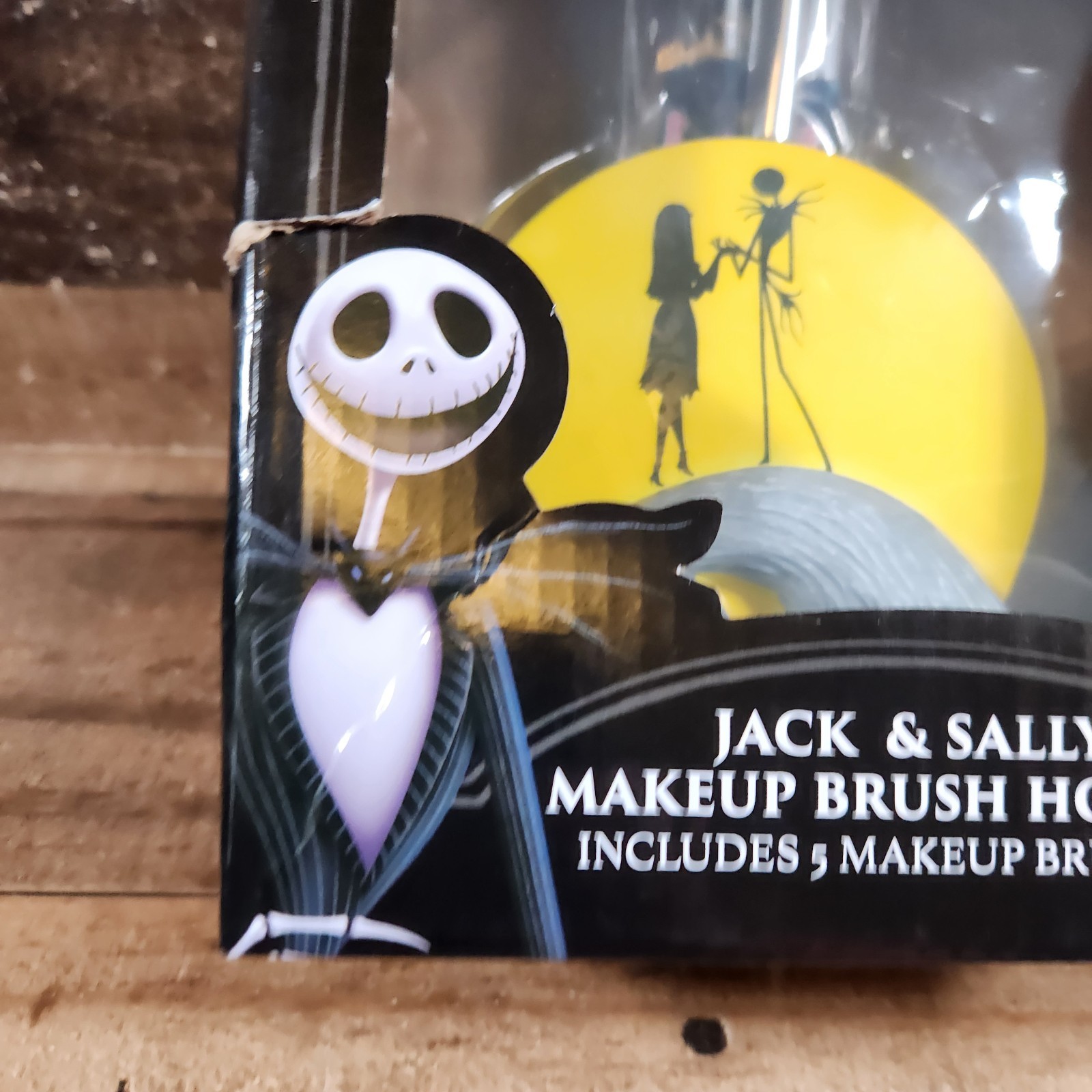 Nightmare Before Christmas Makeup Brush Kit Jack & Sally Spiral Hill