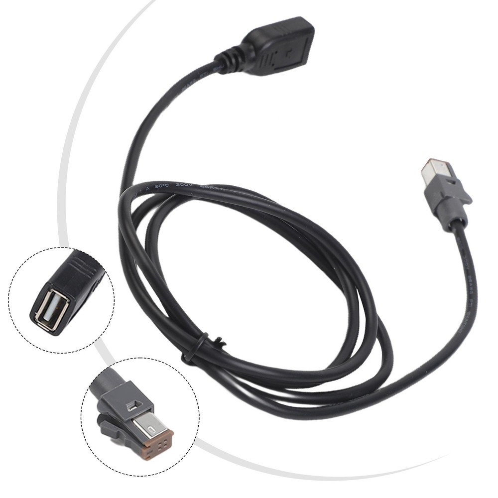 Audio Input USB Adapter Cable for Car Radios Including For Outback and